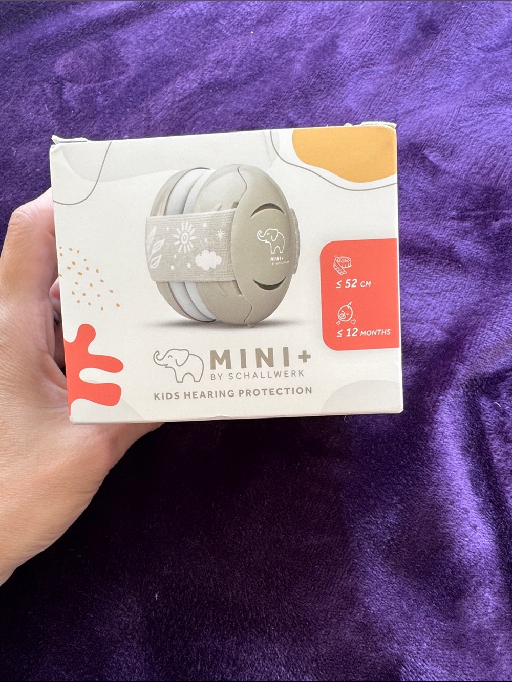 Kids Hearing Protection Ear Muffs — Beige
